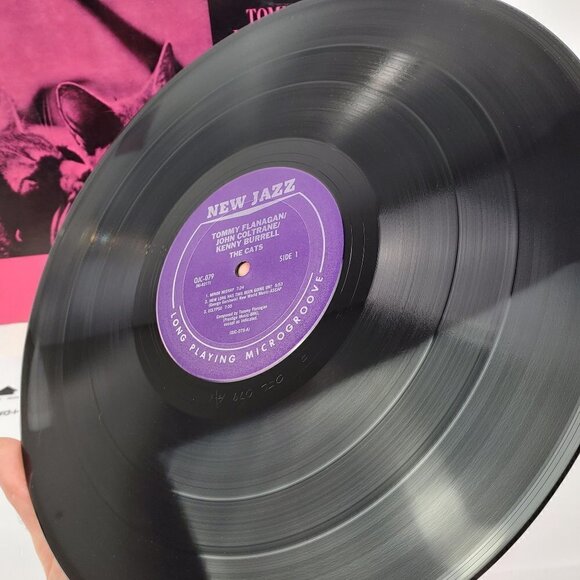 New Jazz 8217 Cats Coltrane Flanagan Burrell Sulieman Vinyl Record 1983 - Picture 10 of 11